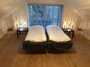 2 slaapkamers, wifi, beddengoed