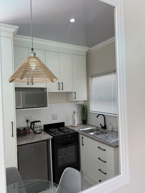 Microwave, oven, stovetop