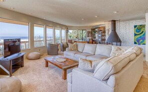 تلفزيون، مدفأة