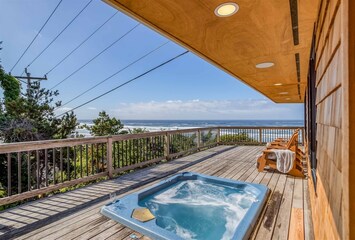 Hot Tub View from Paradise View