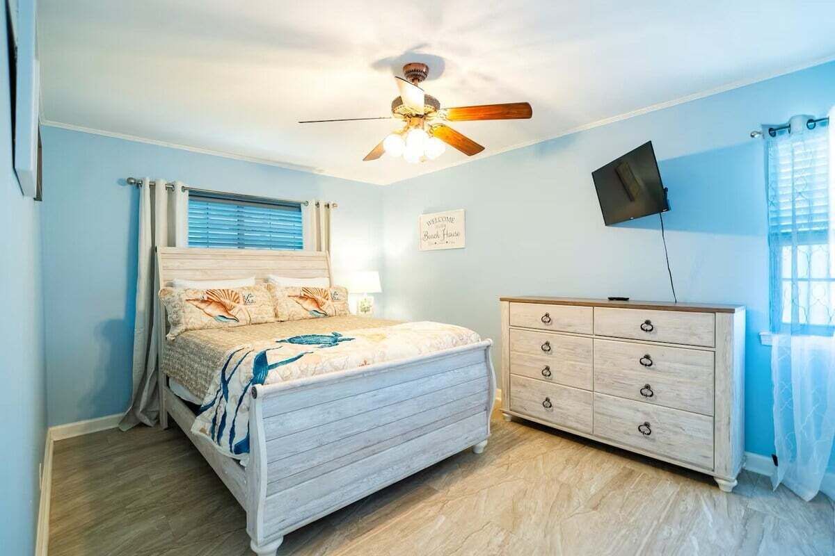 3 間睡房、免費 Wi-Fi、床單、方便輪椅出入