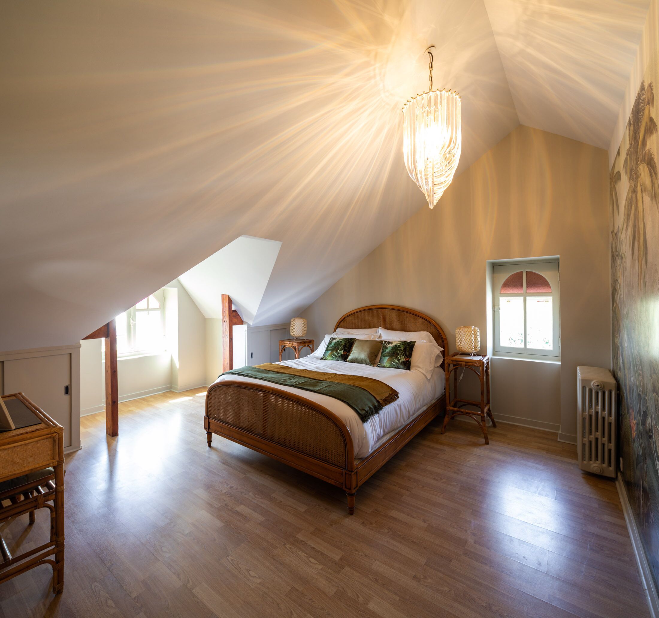 Superior Double Room, Garden View | Blackout drapes, iron/ironing board, free WiFi