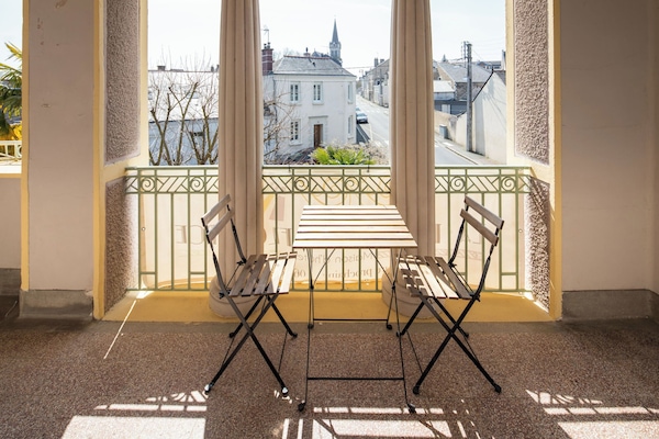 Superior kamer, 1 twee- of 2 eenpersoonsbedden, balkon, uitzicht op tuin | Terras