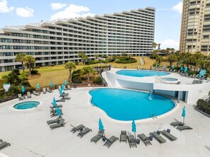 Una piscina climatizada