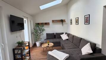 Télévision, cheminée