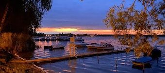 Vacation at the beautiful Wusterwitz Lake with lots of greenery, ideal for nature lovers
