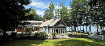 Private Lakefront Estate with 180 Degree Views