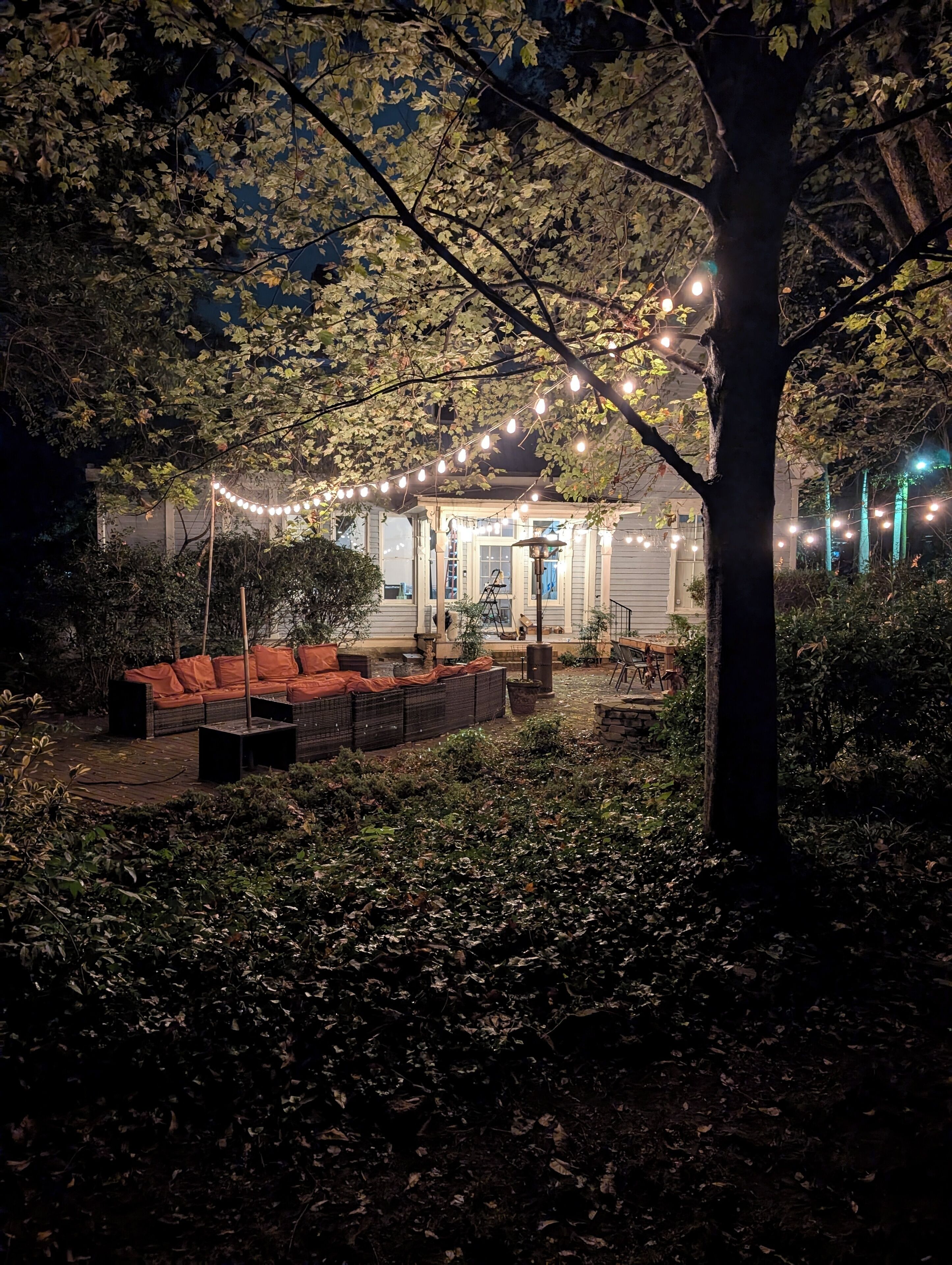 Overnattingsstedets uteområder