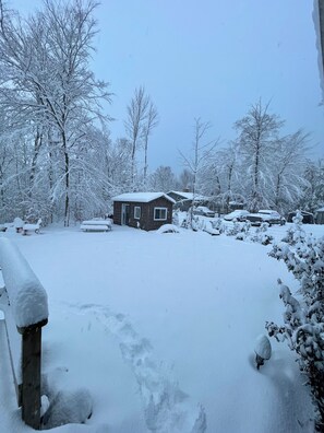 Property grounds - Private lakeside cottage with hot tub (Bayfield)