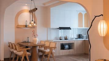 Premier Apartment, City View | Living area | Smart TV