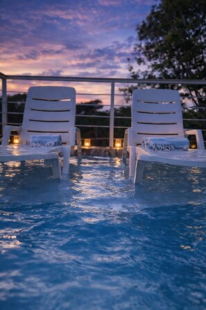 Alberca al aire libre 