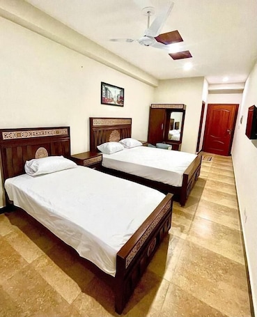 Deluxe Double Room, City View | Soundproofing, iron/ironing board, free WiFi