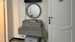 Comfort kamer, uitzicht op stad