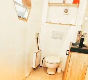 Appartamento, 1 camera da letto, fumatori, piscina privata | Bagno