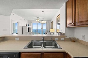 Interior - 12th-Floor Gulf-Front Condo at Seychelles | Quiet East End of Panama City Beach (Panama City Beach)