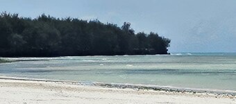 Beachfront 2BR in Uroa | Ocean View | AC | FREE Airport Transfer