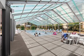 Indoor pool, outdoor pool