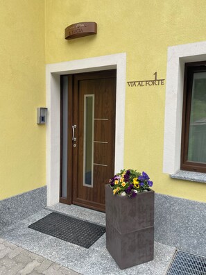 Detalhe da fachada