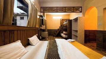 Free WiFi, bed sheets