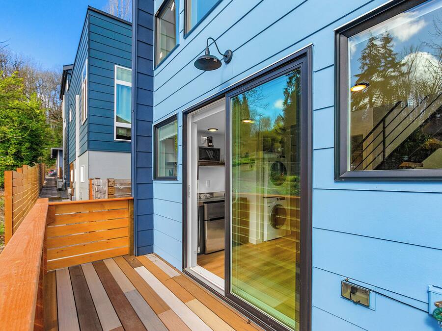 Apartamento, 1 cama de casal, cozinha americana | Sacada