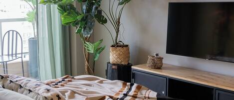 1 間睡房、熨斗/熨衫板、Wi-Fi、床單