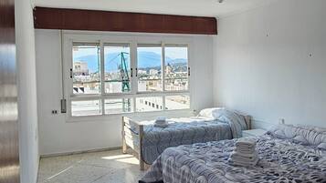 4 slaapkamers, een strijkplank/strijkijzer, gratis wifi, beddengoed