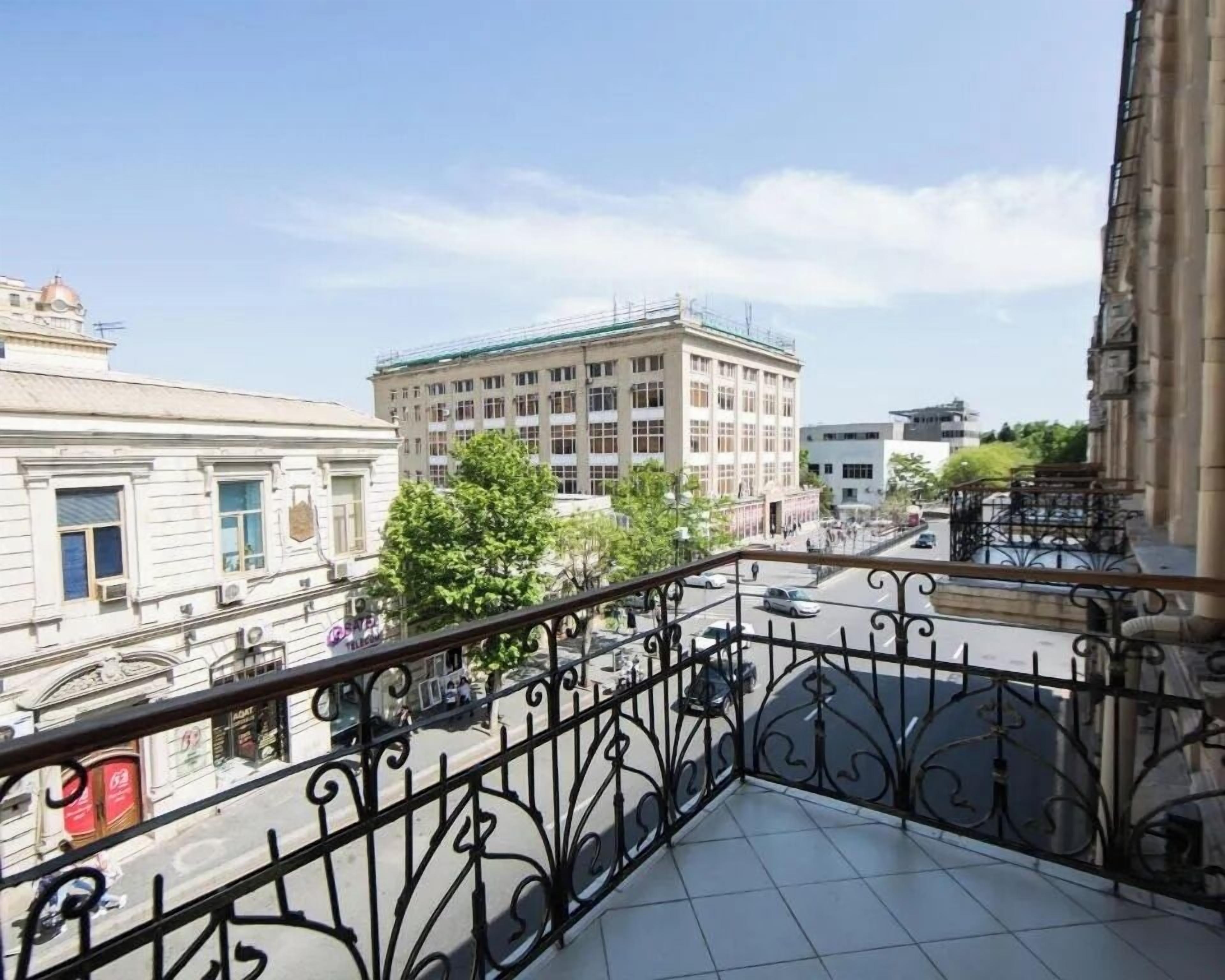 Familien-Maisonette, Balkon, Stadtblick | Ausblick vom Zimmer