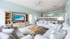 Condo, Multiple Beds (Our House at the Beach Lake House - C) | Living area - Our House at the Beach Lake House - C206 (Siesta Key)