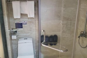 Bathroom - Wengang Xulong Hotel (Yiwu International Trade City Branch Yinhai No.1 District Branch) (Yiwu)