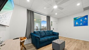 Condo, Multiple Beds (Mallory Squared- Unit B) | Living area - Mallory Squared- Unit B (Siesta Key)