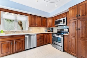 House, Multiple Beds (Coastal Surfside - 298) | Private kitchen | Paper towels