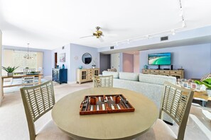 House, Multiple Beds (Coastal Surfside - 298) | Living area | TV