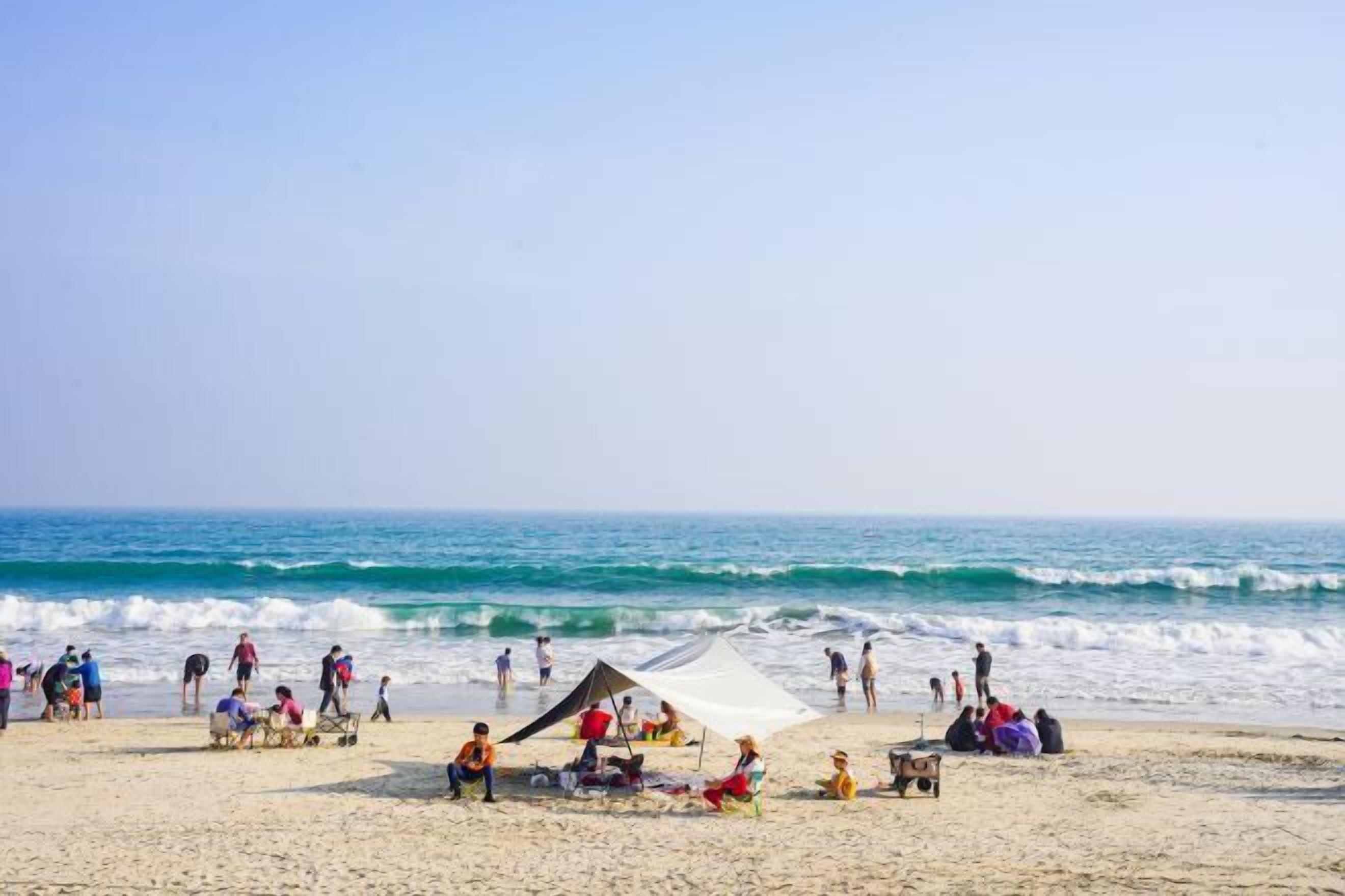 Private beach nearby