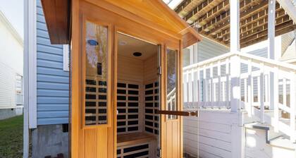 Stylish retreat in charming Richmond with Private Sauna and other modern touches