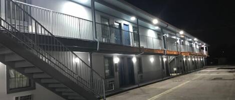 Facciata della struttura