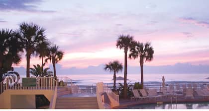 2-bedroom unit at Wyndham Ocean Walk resort on Daytona Beach with ocean view