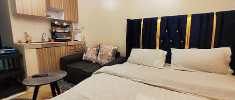 1 chambre, Wi-Fi, draps fournis