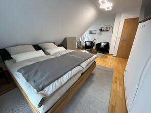 1 bedroom, travel cot, free WiFi, bed sheets - Apartment 1 on the historic railroad line - between Leutkirch and Isny im Allgäu (Leutkirch im Allgäu)