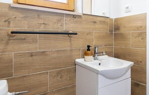 Shower, hair dryer