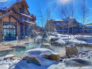 Pool - Ski-In/Out Luxury 1 Bedroom Condo / Sleeps 4 in Breckenridge at Peak 7 (Breckenridge)