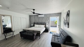 1 chambre, fer et planche Ă repasser, Wi-Fi, draps fournis