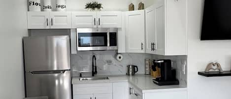 Microwave, stovetop