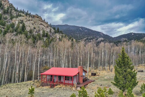 Secluded Forest Cabin on 3 Acres Near Eleven Mile Reservoir/Fishing