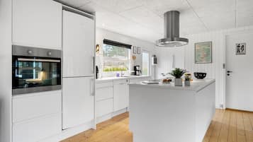 Kühlschrank, Ofen, Herdplatte, Geschirrspüler