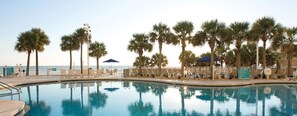 Indoor pool, outdoor pool - Wyndham Ocean Walk 2 bedroom unit Daytona Beach, FL with ocean view (Daytona Beach)
