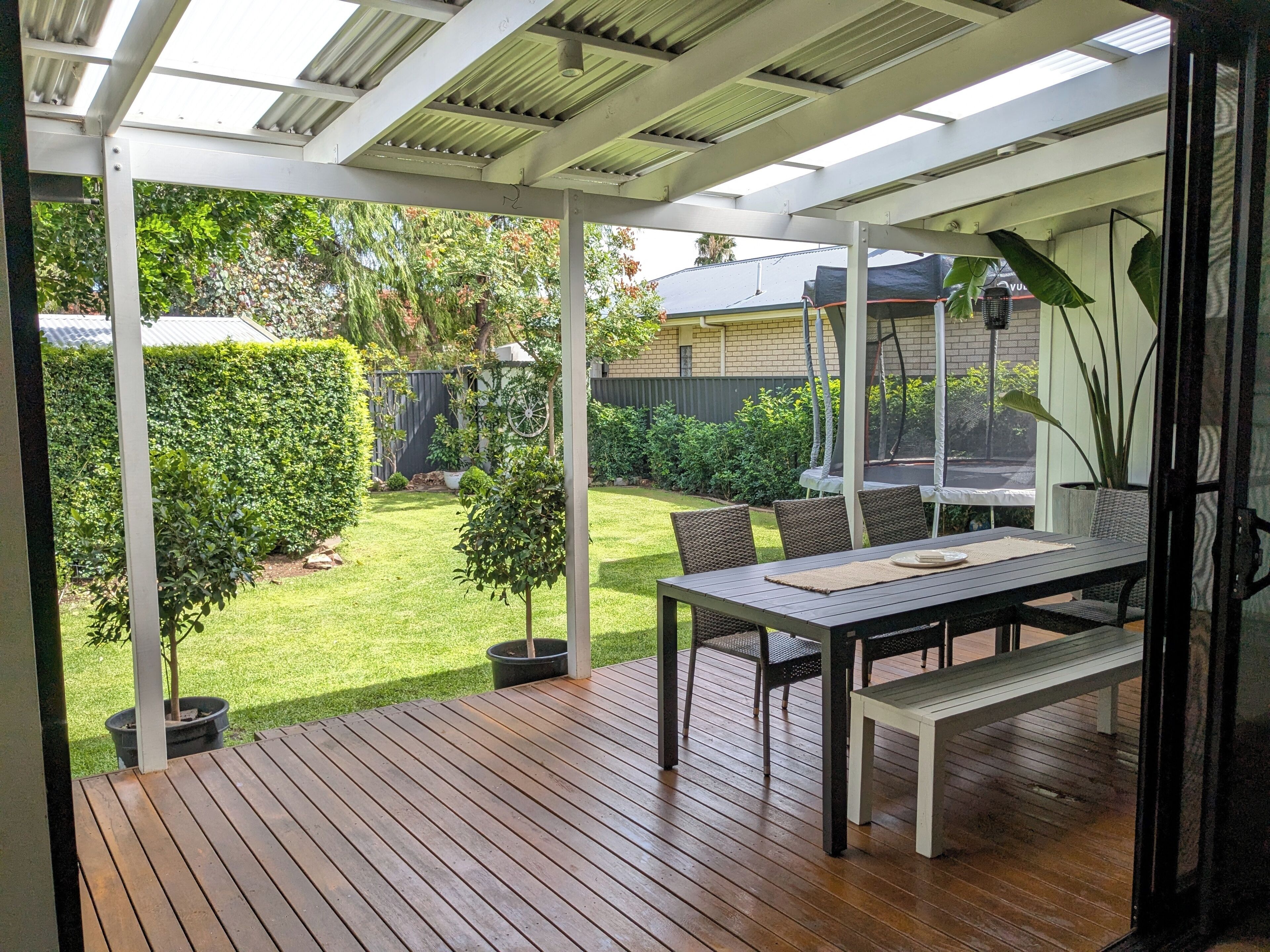 Outdoor dining