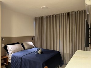 1 bedroom, iron/ironing board, travel crib, free WiFi