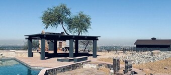 Urban Farmhouse & Equestrian Estate with City-lights & Milky-way Views