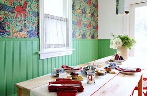 Dining - Swiss-Modern 1918 Cottage in Aksarben (Omaha)