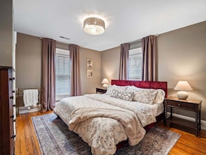 1 Schlafzimmer, Bügeleisen/Bügelbrett, kostenloses WLAN, Bettwäsche